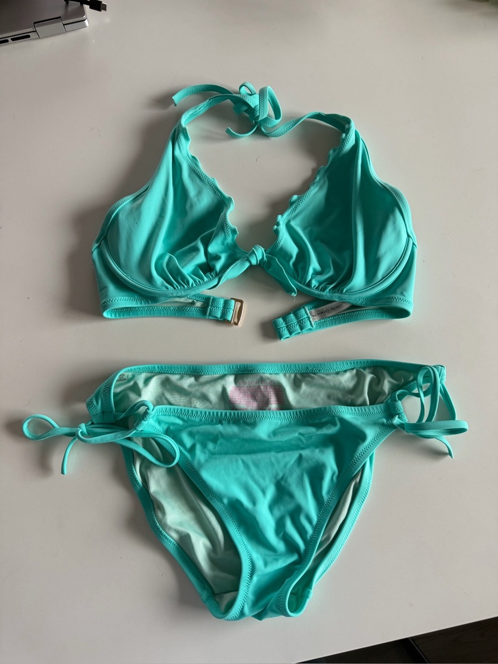 Victoria’s Secret Turquoise Two-Piece Bikini Set